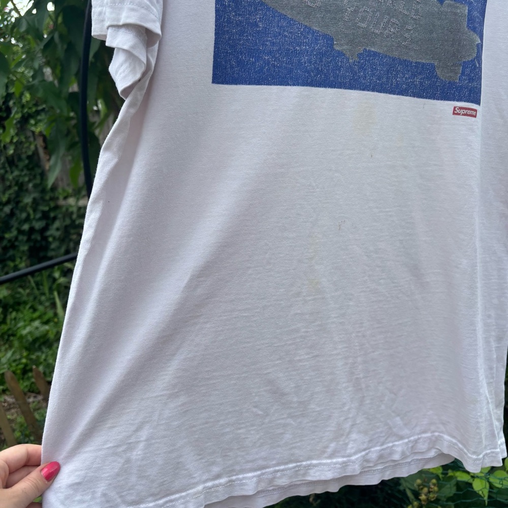 Supreme Scarface Blimp white tee size large - Picture 8 of 10